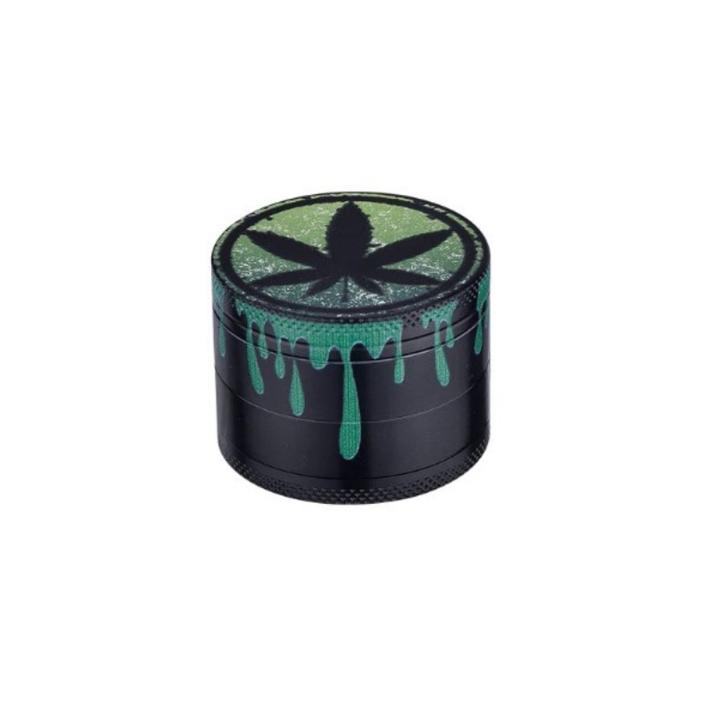 Grinder CHAMP HIGH métal dripping Leaf 40 mm - 4 piéces