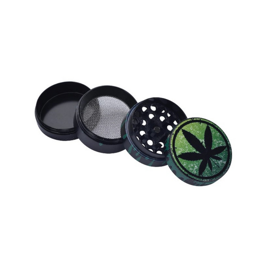 Grinder CHAMP HIGH métal dripping Leaf 40 mm - 4 piéces